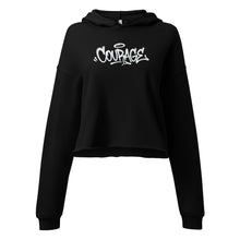 Load image into Gallery viewer, COURAGE BWR - Women's Crop Hoodie