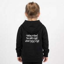 Load image into Gallery viewer, COURAGE BWR - Toddler Hoodie