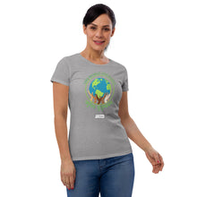 Load image into Gallery viewer, We Hold Up the World - Women's Fitted T-Shirt