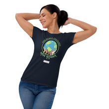 Load image into Gallery viewer, We Hold Up the World - Women's Fitted T-Shirt