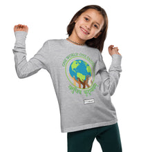 Load image into Gallery viewer, We Hold Up the World - Youth Long Sleeve Shirt