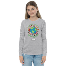 Load image into Gallery viewer, One World One Family - Youth Long Sleeve Shirt