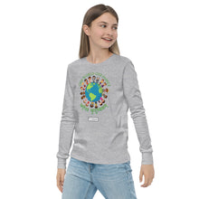 Load image into Gallery viewer, One World One Family - Youth Long Sleeve Shirt