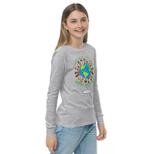 Load image into Gallery viewer, One World One Family - Youth Long Sleeve Shirt