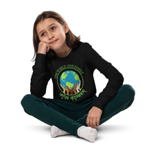 Load image into Gallery viewer, We Hold Up the World - Youth Long Sleeve Shirt