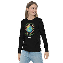 Load image into Gallery viewer, One World One Family - Youth Long Sleeve Shirt