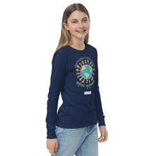 Load image into Gallery viewer, One World One Family - Youth Long Sleeve Shirt