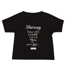 Load image into Gallery viewer, 9. SHARING CMG - Infant T-Shirt