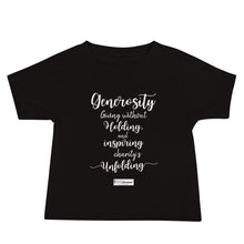 Load image into Gallery viewer, 21. GENEROSITY CMG - Infant T-Shirt