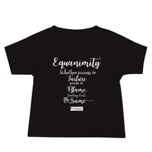 Load image into Gallery viewer, 62. EQUANIMITY CMG - Infant T-Shirt
