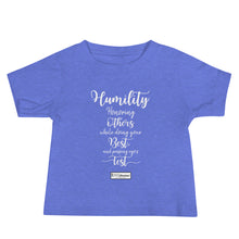 Load image into Gallery viewer, 26. HUMILITY CMG - Infant T-Shirt