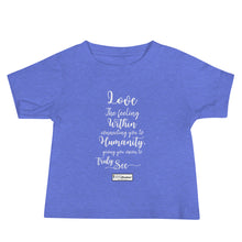 Load image into Gallery viewer, 108. LOVE CMG - Infant T-Shirt