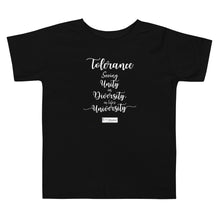 Load image into Gallery viewer, 27. TOLERANCE CMG - Toddler T-Shirt