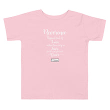 Load image into Gallery viewer, 97. REVERENCE CMG - Toddler T-Shirt