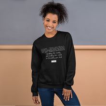 Load image into Gallery viewer, 81. OPEN-MINDEDNESS BWR - Women's Sweatshirt