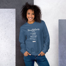 Load image into Gallery viewer, 13. THANKFULNESS CMG - Women's Sweatshirt