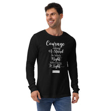Load image into Gallery viewer, 1. COURAGE CMG - Men's Long Sleeve Shirt