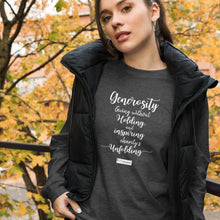 Load image into Gallery viewer, 21. GENEROSITY CMG - Women's Long Sleeve Shirt
