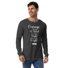 Load image into Gallery viewer, 1. COURAGE CMG - Men's Long Sleeve Shirt