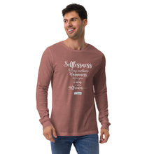 Load image into Gallery viewer, 67. SELFLESSNESS CMG - Men's Long Sleeve Shirt