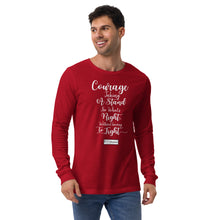 Load image into Gallery viewer, 1. COURAGE CMG - Men's Long Sleeve Shirt