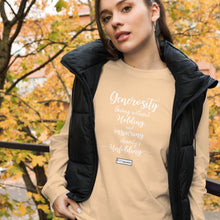 Load image into Gallery viewer, 21. GENEROSITY CMG - Women's Long Sleeve Shirt