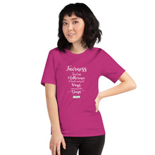 Load image into Gallery viewer, 87. FAIRNESS CMG - Women's T-Shirt