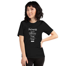 Load image into Gallery viewer, 87. FAIRNESS CMG - Women's T-Shirt