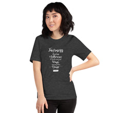 Load image into Gallery viewer, 87. FAIRNESS CMG - Women's T-Shirt