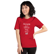 Load image into Gallery viewer, 87. FAIRNESS CMG - Women's T-Shirt