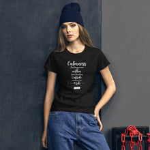 Load image into Gallery viewer, 25. CALMNESS CMG - Women's Fitted T-Shirt