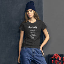 Load image into Gallery viewer, 21. GENEROSITY CMG - Women's Fitted T-Shirt