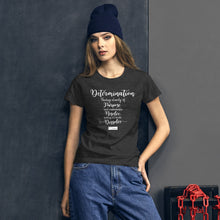 Load image into Gallery viewer, 78. DETERMINATION CMG - Women's Fitted T-Shirt