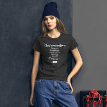 Load image into Gallery viewer, 92. DISCRIMINATION CMG - Women's Fitted T-Shirt