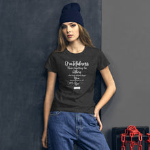 Load image into Gallery viewer, 93. GRATEFULNESS CMG - Women's Fitted T-Shirt