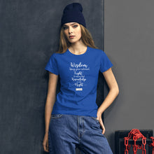 Load image into Gallery viewer, 68. WISDOM CMG - Women's Fitted T-Shirt