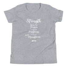 Load image into Gallery viewer, 28. STRENGTH CMG - Youth T-Shirt