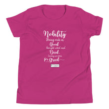 Load image into Gallery viewer, 84. NOBILITY CMG - Youth T-Shirt