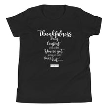 Load image into Gallery viewer, 13. THANKFULNESS CMG - Youth T-Shirt