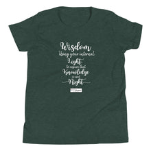Load image into Gallery viewer, 68. WISDOM CMG - Youth T-Shirt