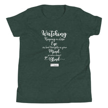 Load image into Gallery viewer, 90. WATCHING CMG - Youth T-Shirt