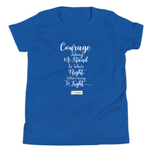 Load image into Gallery viewer, 1. COURAGE CMG - Youth T-Shirt