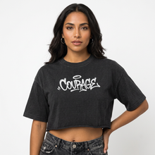 Load image into Gallery viewer, COURAGE BWR - Women's Crop Top
