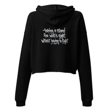 Load image into Gallery viewer, COURAGE BWR - Women's Crop Hoodie
