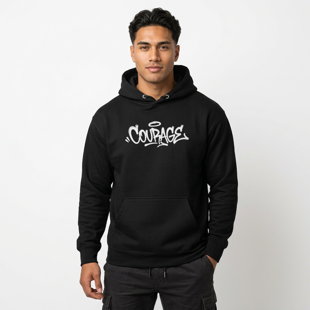 COURAGE BWR - Men's Hoodie