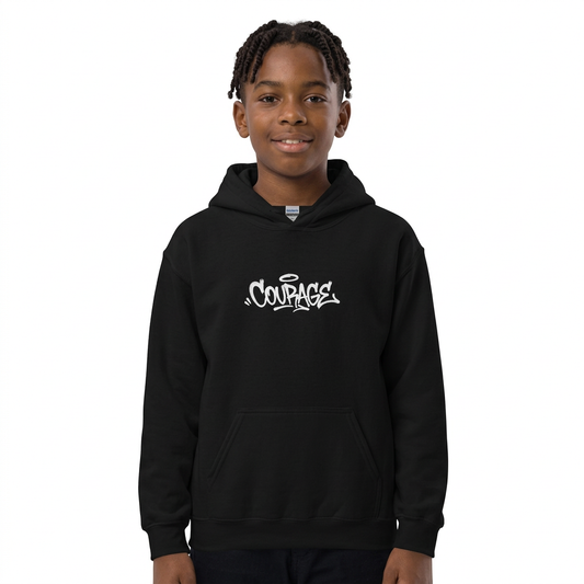 COURAGE BWR - Youth Hoodie