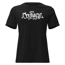 Load image into Gallery viewer, COURAGE BWR - Women’s Relaxed Fit Tee
