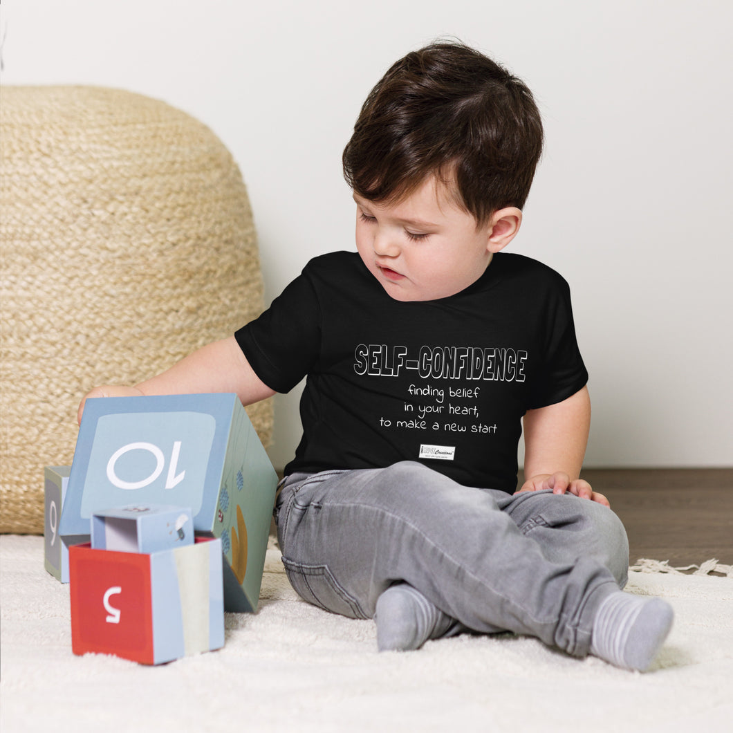 8. SELF-CONFIDENCE BWR - Toddler T-Shirt