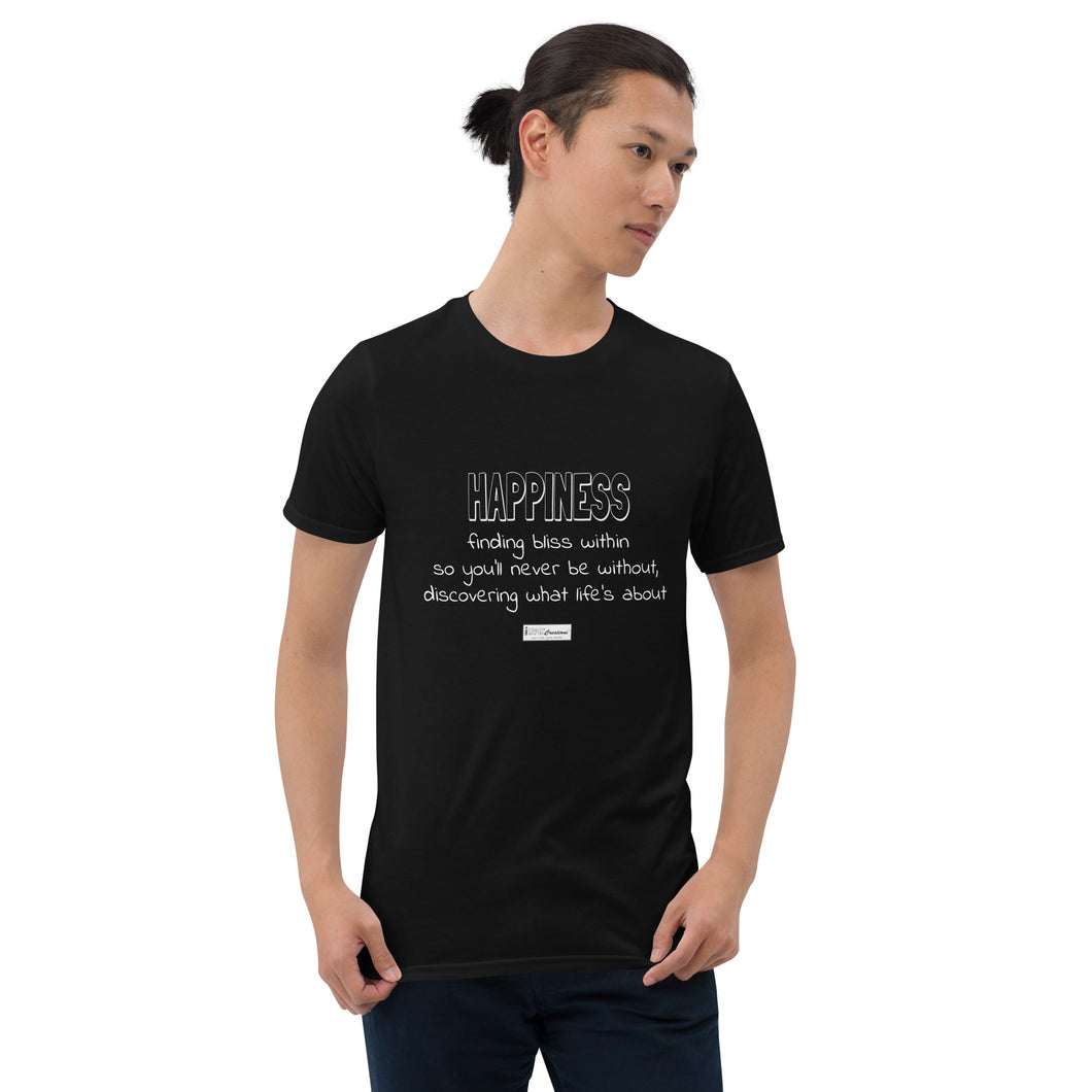 33. HAPPINESS BWR - Men's T-Shirt