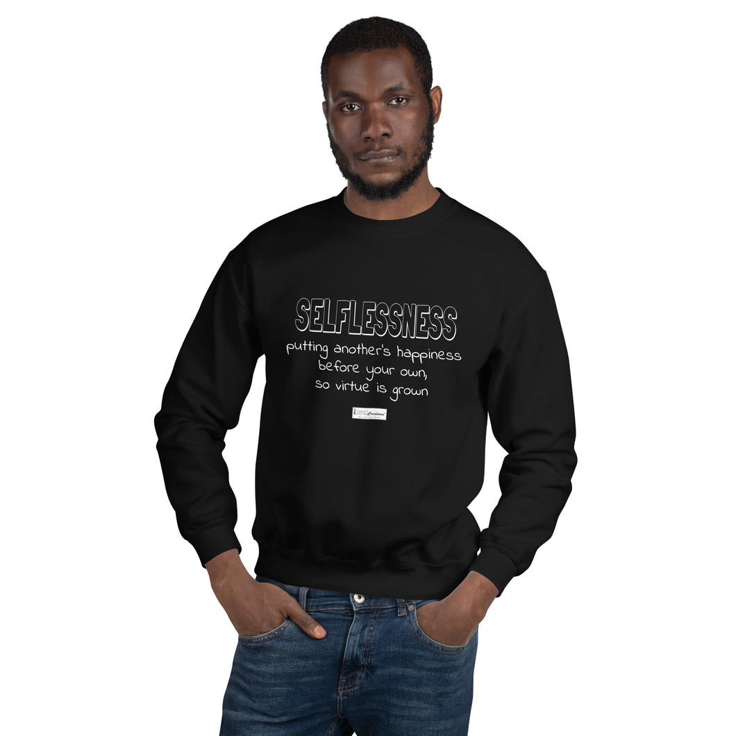 67. SELFLESSNESS BWR - Men's Sweatshirt